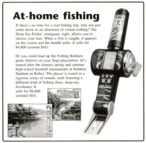 handheld electronic fishing game